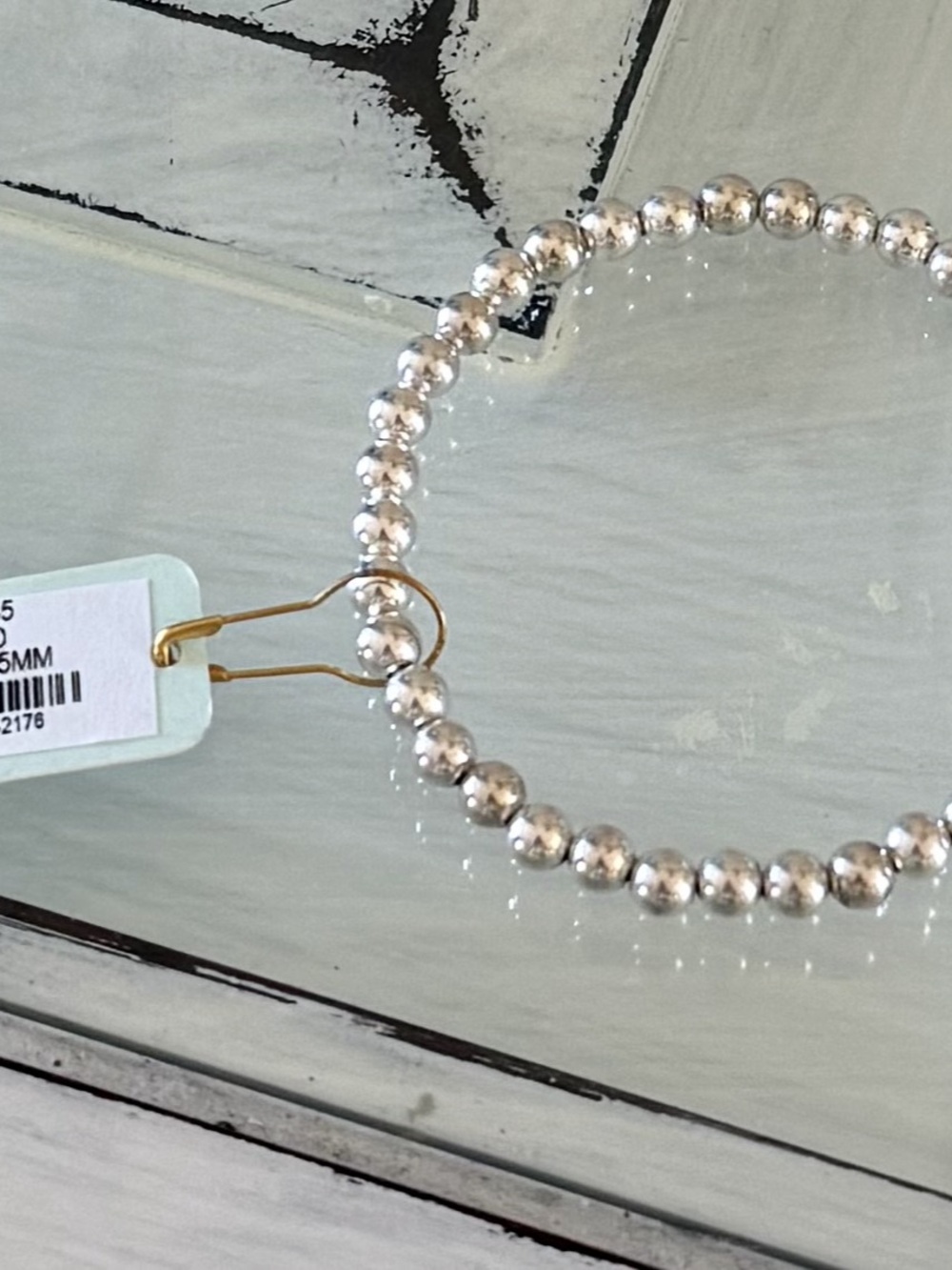 enewton Classic Sterling 5mm Bead Bracelet Silver NWT